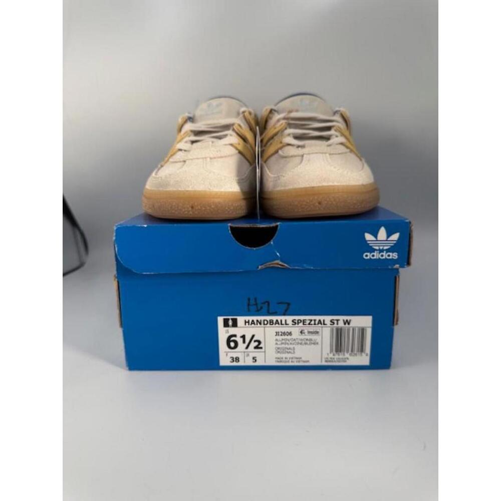 Adidas Handball Spezial ST Aluminum/Oat/Wonder Blue W Sz 6.5 - Picture 3 of 7